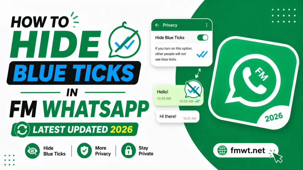 Hide Blue Ticks in GB WhatsApp